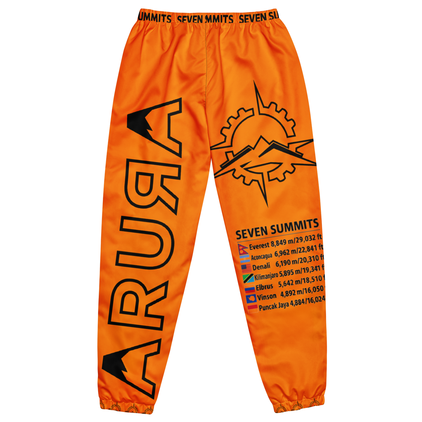 unisex seven summits collection track pants
