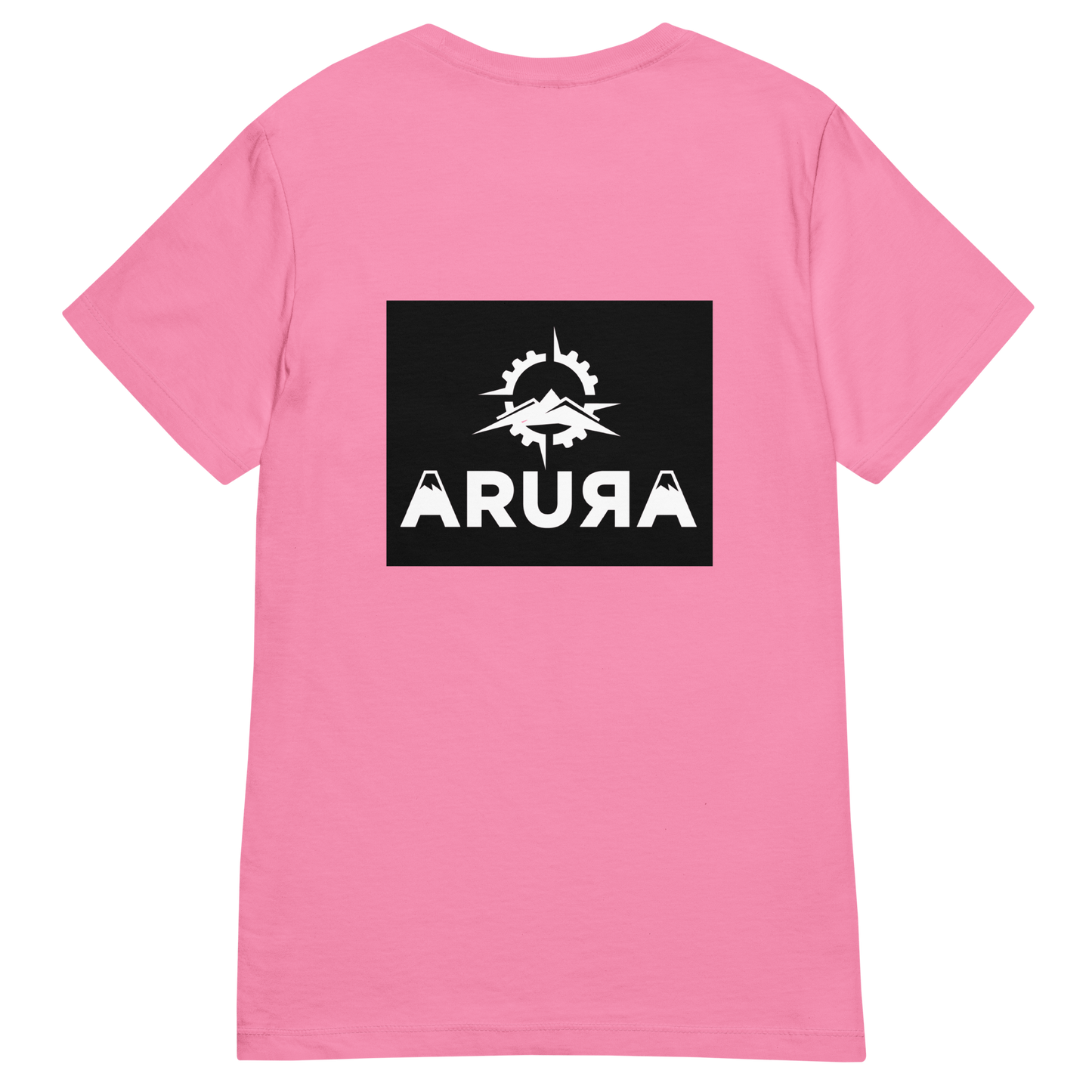 womens square logo short sleeve tee