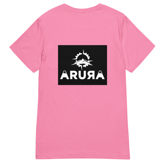 womens square logo short sleeve tee