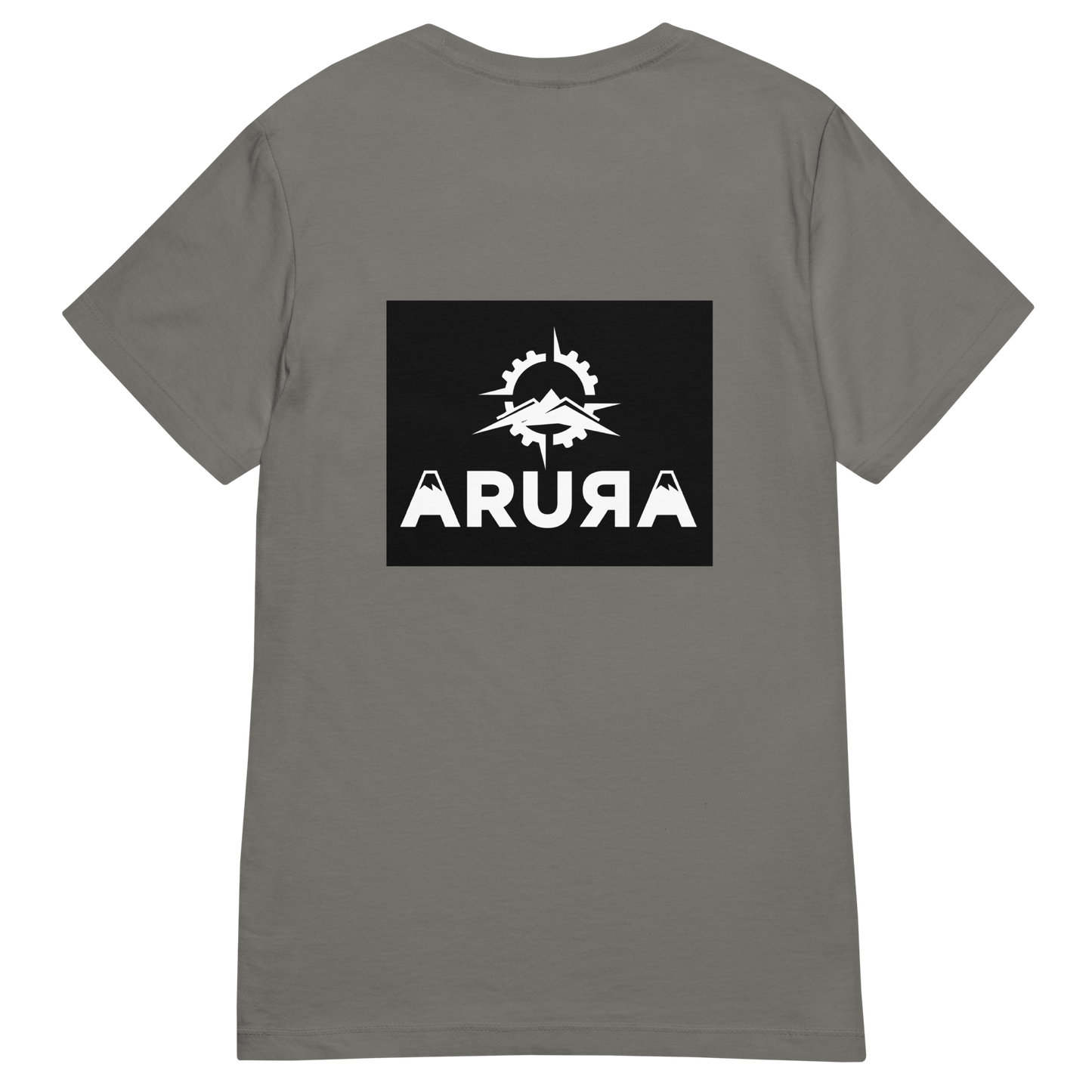 womens square logo short sleeve tee