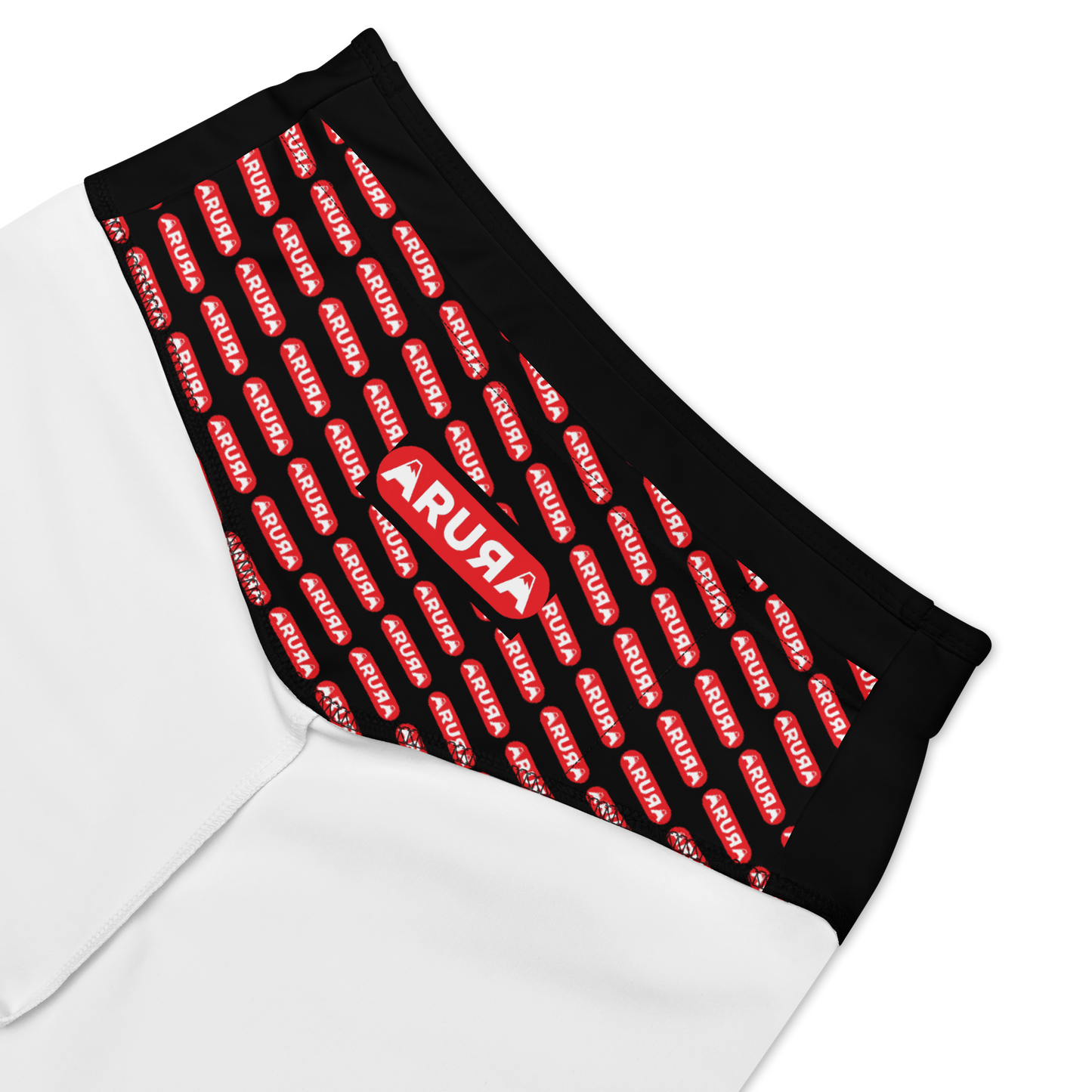 women's red capsule biker short - black