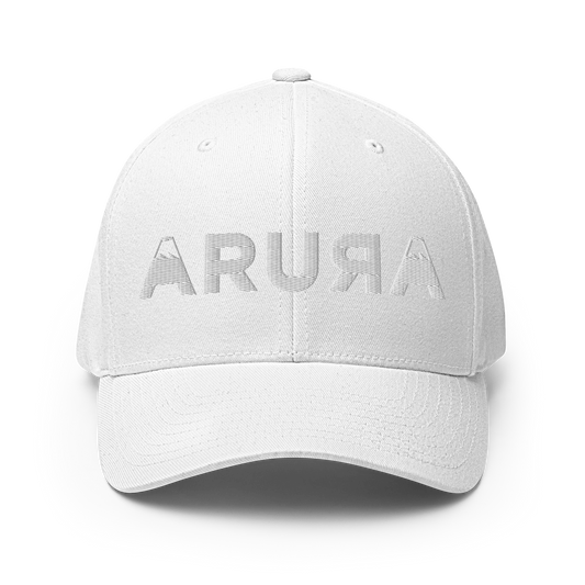 closed back 3D embroidered block logo structured twill cap flexfit 6277