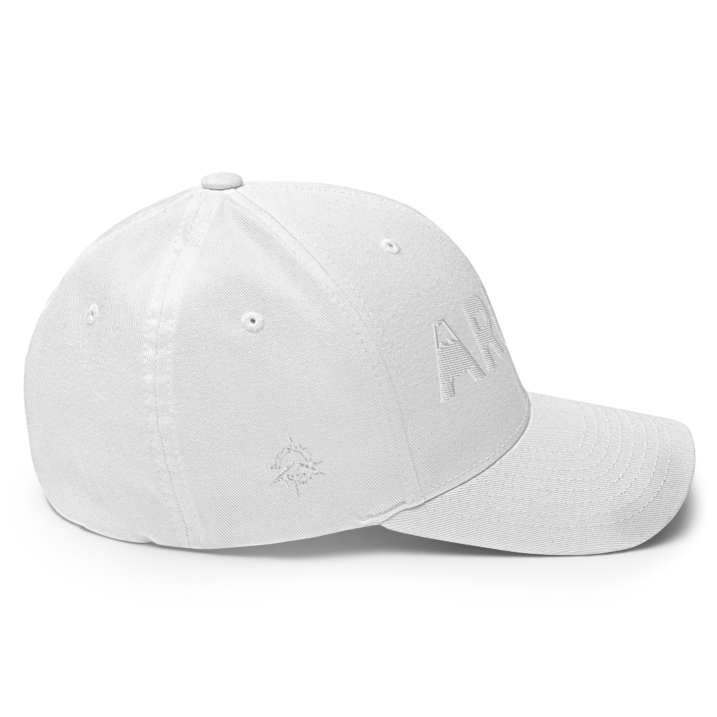 closed back 3D embroidered block logo structured twill cap flexfit 6277